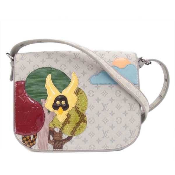 92401 1 Louis Vuitton Comte de Femusette Bag Monogram Mini Gray