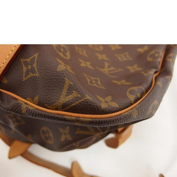 92425 7 Louis Vuitton Saumur GM Monogram Shoulder Bag Brown