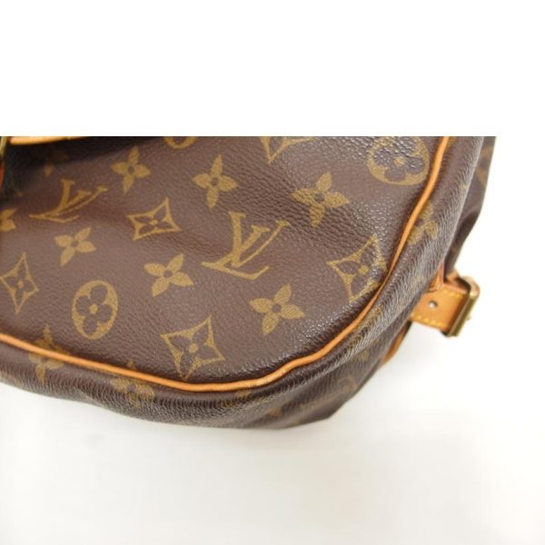 92432 9 Louis Vuitton Saumur 35 Monogram Handbag Brown