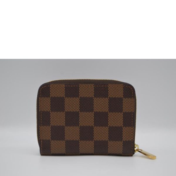 92496 2 Louis Vuitton Zippy Coin Purse Damier Wallet Nube