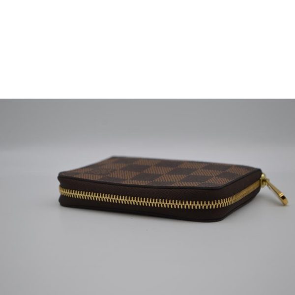 92496 3 Louis Vuitton Zippy Damier Coin Purse Brown