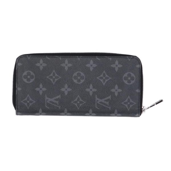 92499 2 Louis Vuitton Zippy Wallet Vertical Monogram Eclipse Wallet