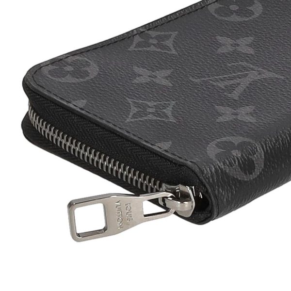 92499 4 Louis Vuitton Zippy Wallet Vertical Monogram Eclipse Wallet