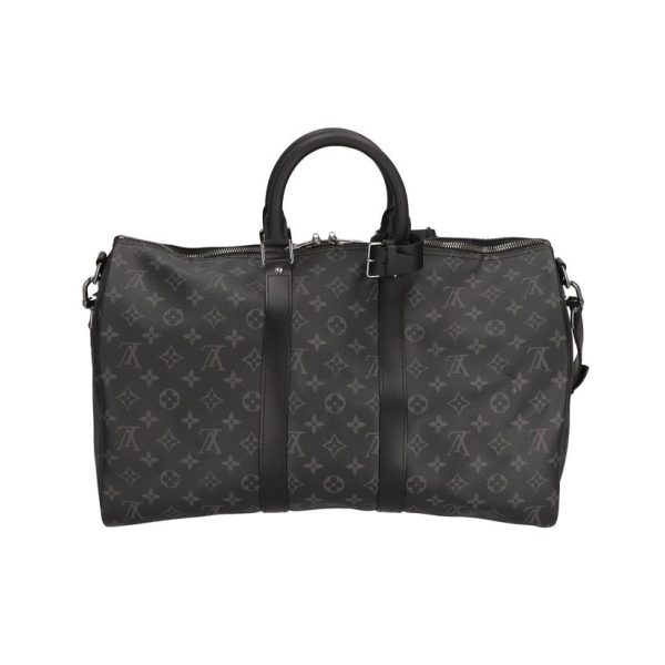 92543 2 Louis Vuitton Keepall Bandouliere 45 Monogram Eclipse Bag