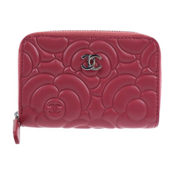 926113002309 1 Chanel Camellia Zip Wallet Coin Purse Pink