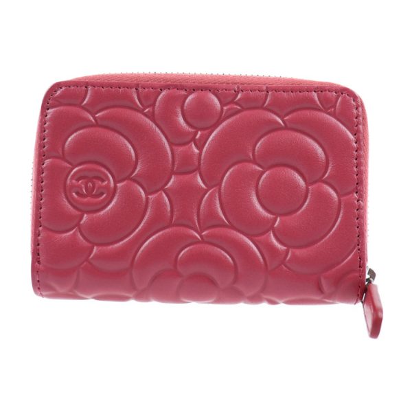 926113002309 3 Chanel Camellia Zip Wallet Coin Purse Pink