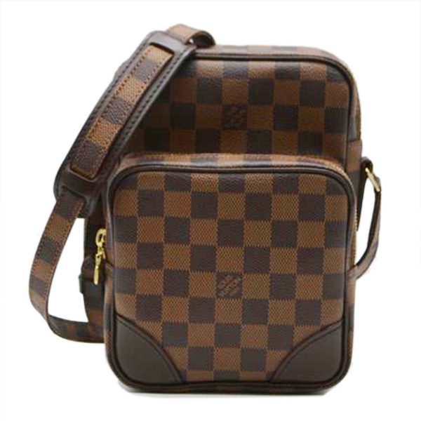 92755 1 Louis Vuitton Amazon Damier Crossbody Bag Brown