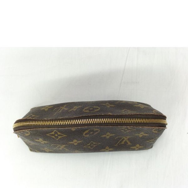 92931 3 Louis Vuitton Pochette Cosmetic Bag Monogram Brown