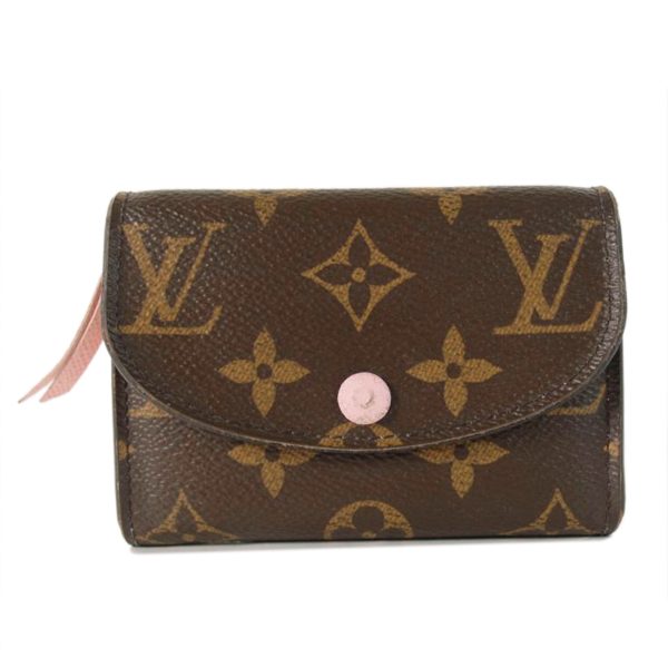 92944 1 Louis Vuitton Rosali Wallet Monogram Rose Valerine