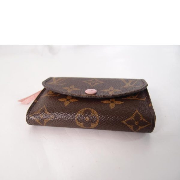 92944 3 Louis Vuitton Rosali Wallet Monogram Rose Valerine