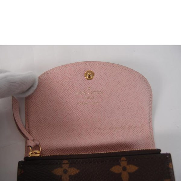 92944 7 Louis Vuitton Rosali Wallet Monogram Rose Valerine