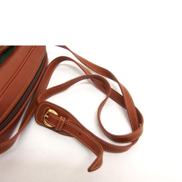 92968 4 Gucci Old Gucci Leather Shoulder Bag Brown