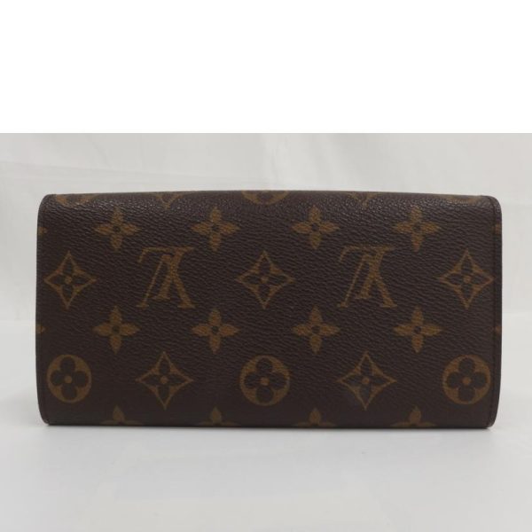 93194 2 Louis Vuitton Portefeuil Sarah Monogram Wallet Brown