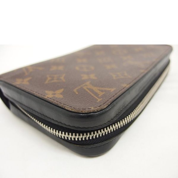 93200 7 Louis Vuitton Zippy XL Monogram Wallet Macassar Brown