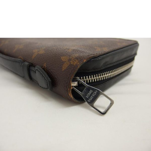 93200 8 Louis Vuitton Zippy XL Monogram Wallet Macassar Brown