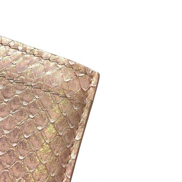 9320406 07 Louis Vuitton Porte Carte Sample Card Case Python