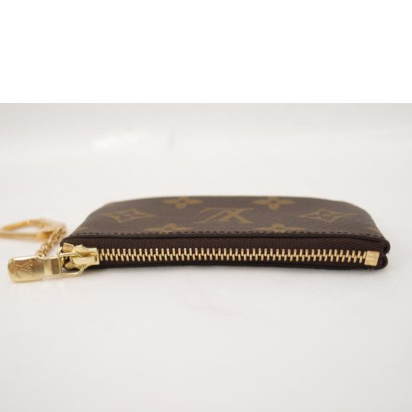 93236 3 Louis Vuitton Pochette Cle Monogram Card Case Brown