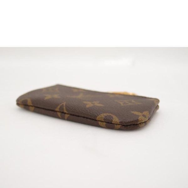 93236 4 Louis Vuitton Pochette Cle Monogram Card Case Brown