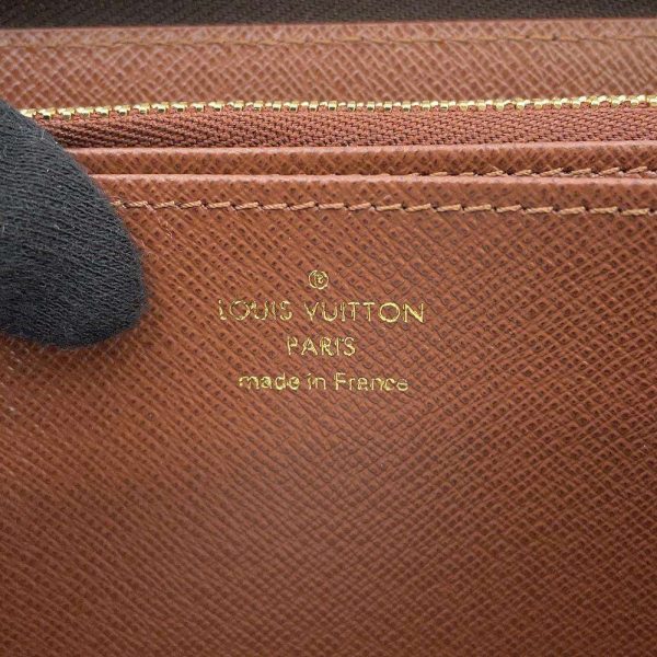 9337428 06 Louis Vuitton Zippy Wallet Long Wallet Monogram Round Zipper