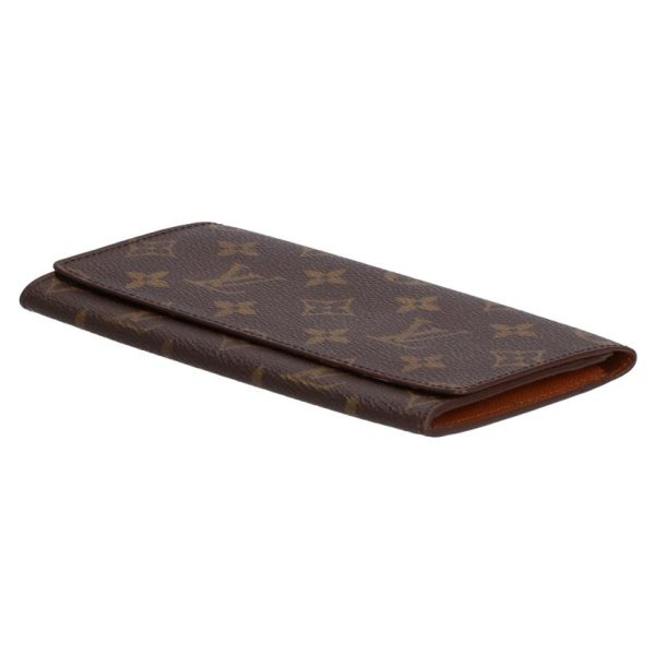 93381 3 Louis Vuitton Porto Yen 3 Cult Credit Wallet Monogram Brown