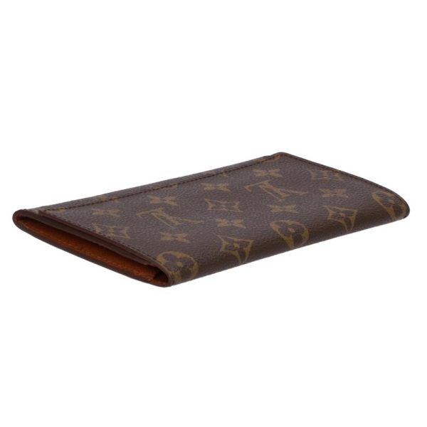 93381 4 Louis Vuitton Porto Yen 3 Cult Credit Wallet Monogram Brown