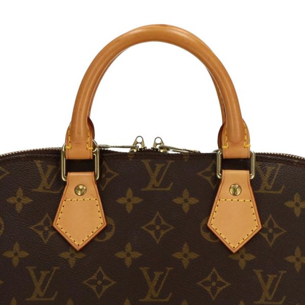 93459 7 Louis Vuitton Alma Monogram Handbag Brown