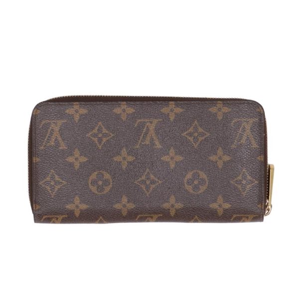 93599 2 Louis Vuitton Zippy Monogram Wallet Brown