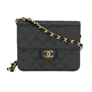 93644 1 CHANEL Bag Cruise Line Cuba Chain Shoulder Bag Green Canvas