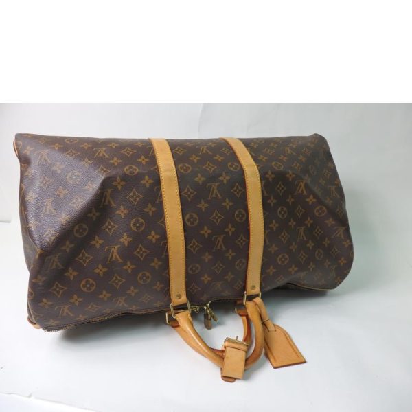 93687 4 Louis Vuitton Keepall 55 Boston Bag Monogram