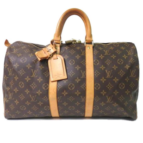 93694 1 Louis Vuitton Keepall 45 Boston Bag Monogram