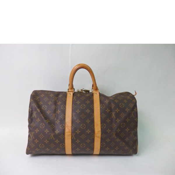 93694 2 Louis Vuitton Keepall 45 Boston Bag Monogram