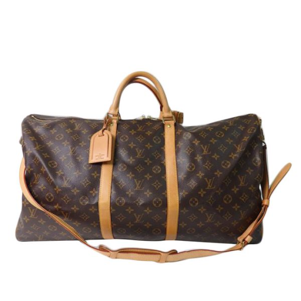 93700 1 Louis Vuitton Keepall Bandouliere 60 Bag Monogram