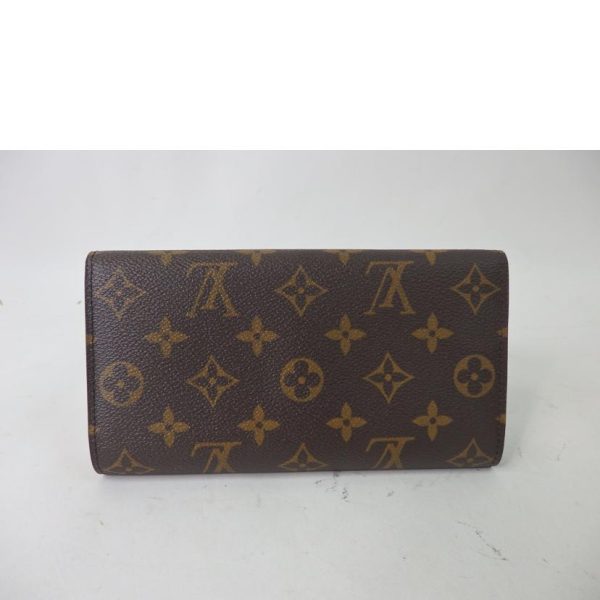 93721 2 Louis Vuitton Portefeuil International Monogram Wallet Brown