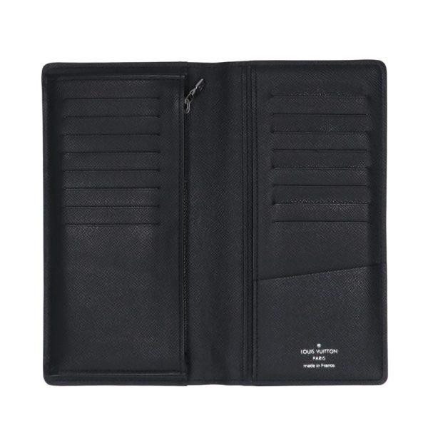 93855 5 Louis Vuitton Braza Monogram Wallet Black