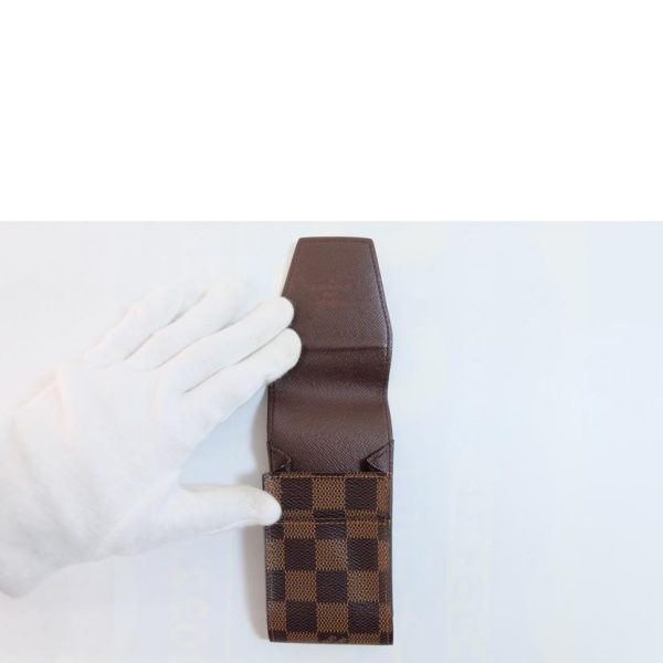 93889 4 Louis Vuitton Cigarette Case Damier Ebene