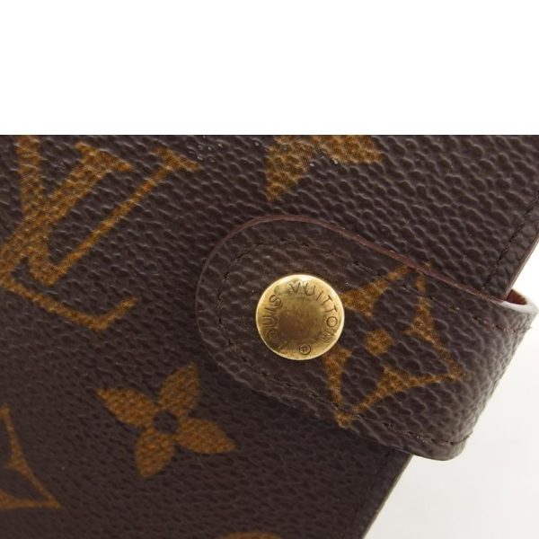 93903 9 Louis Vuitton Notebook Cover 6 Holes Agenda PM Monogram