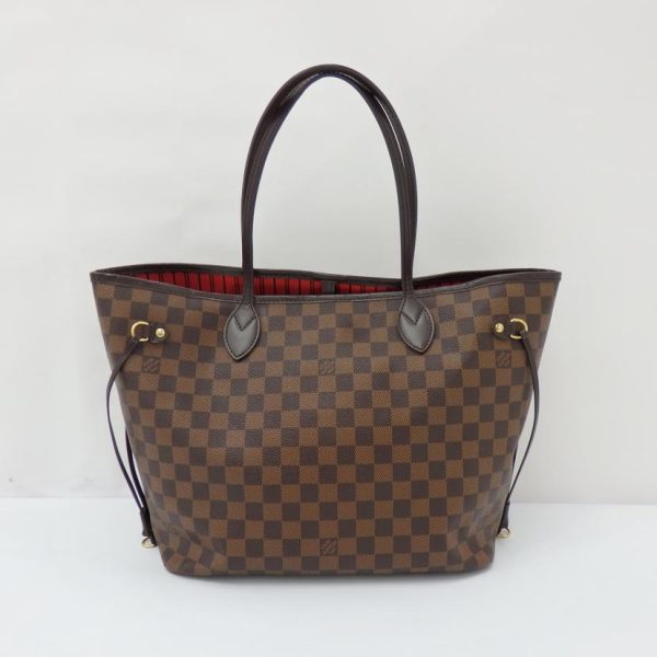 94095 2 Louis Vuitton Neverfull MM Tote Bag Damier