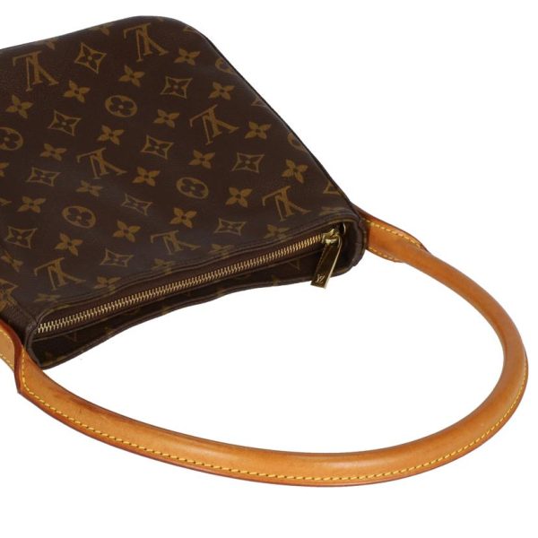 94176 3 Louis Vuitton Looping MM Shoulder Bag Monogram Brown