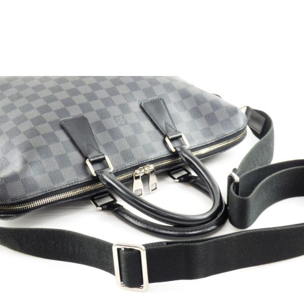 94176 4 Louis Vuitton Porte Document Jules Bag Damier Graphite