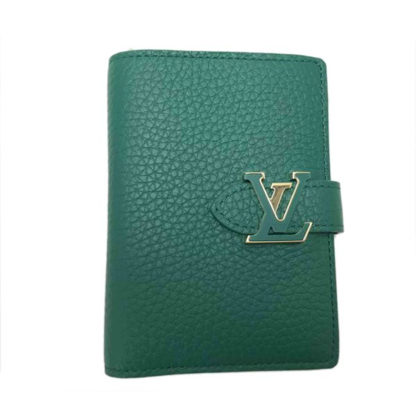 94204 1 Louis Vuitton Vertical CP Wallet Monogram Brown