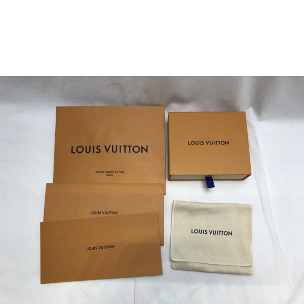 94204 7 Louis Vuitton Vertical CP Wallet Monogram Brown