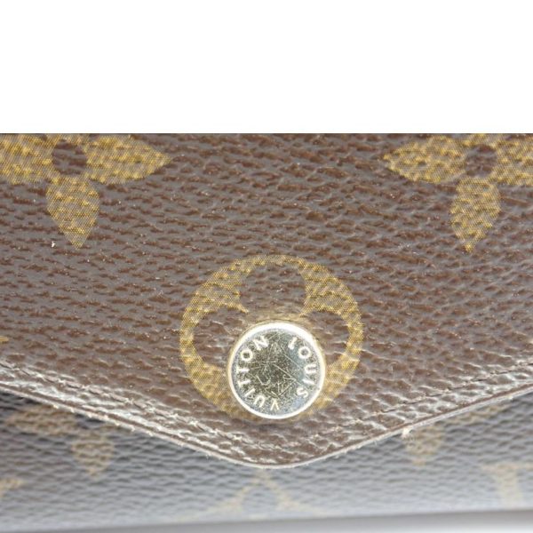 94213 10 Louis Vuitton Portefeuil Sala Monogram Wallet Brown