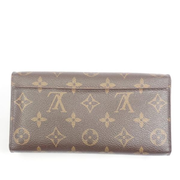 94213 3 Louis Vuitton Portefeuil Sala Monogram Wallet Brown