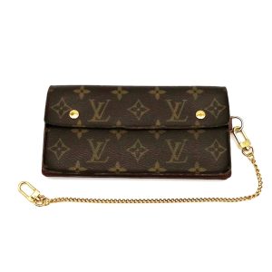 94214 1 Louis Vuitton Reporter PM Monogram Shoulder Bag Brown