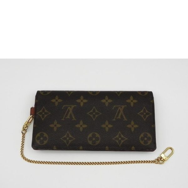 94214 2 Louis Vuitton Accordion Wallet Monogram