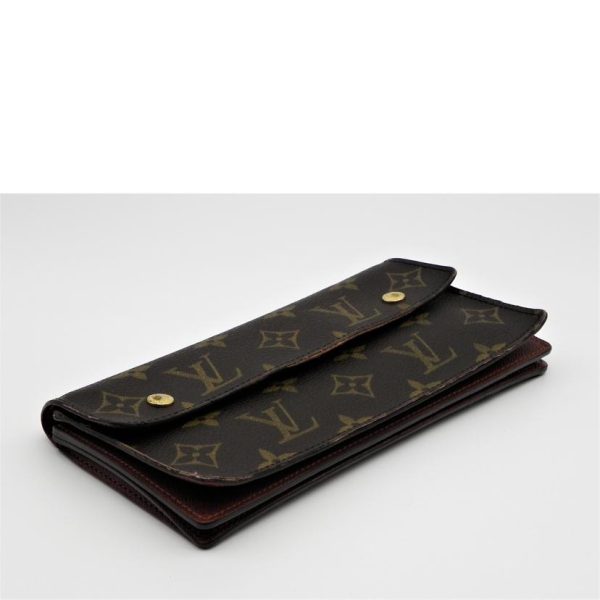 94214 3 Louis Vuitton Accordion Wallet Monogram