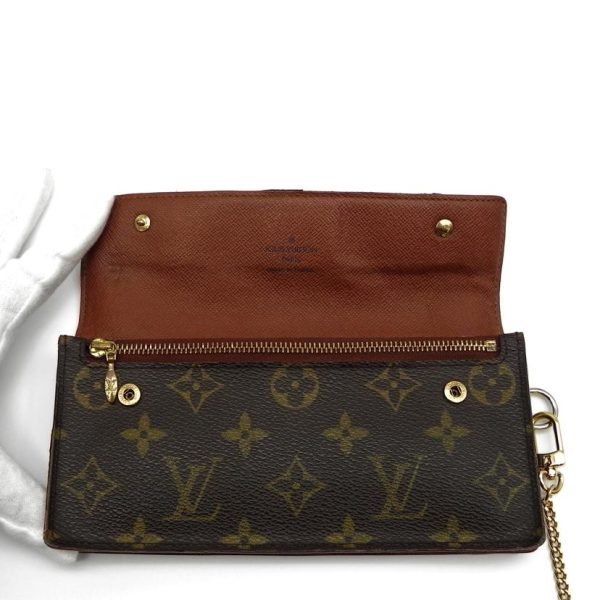 94214 5 Louis Vuitton Accordion Wallet Monogram