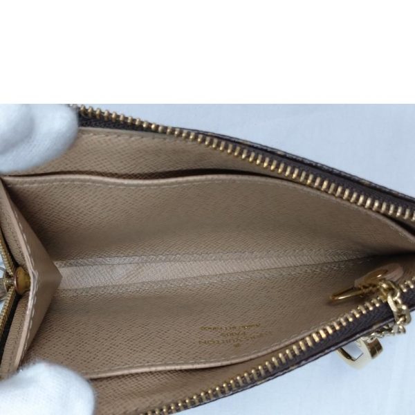 94256 7 Louis Vuitton Clé Complice Pochette Monogram Brown