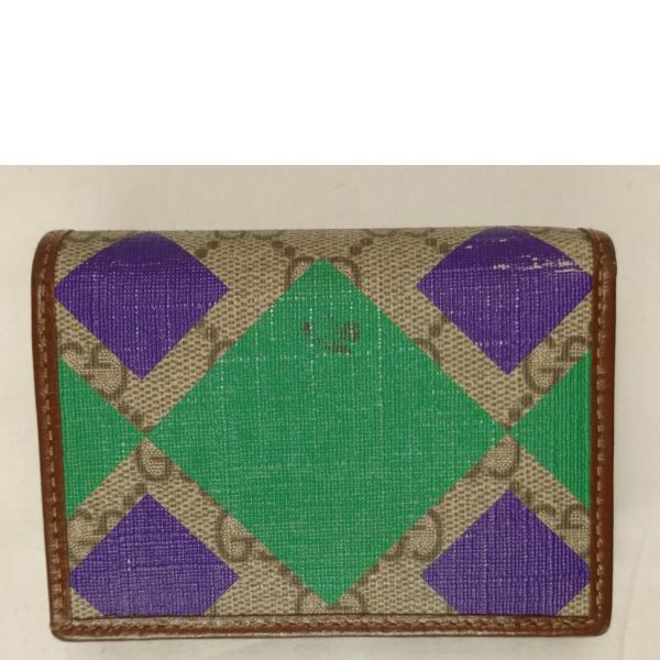 94287 2 Gucci GG Supreme Horsebit Bifold Wallet