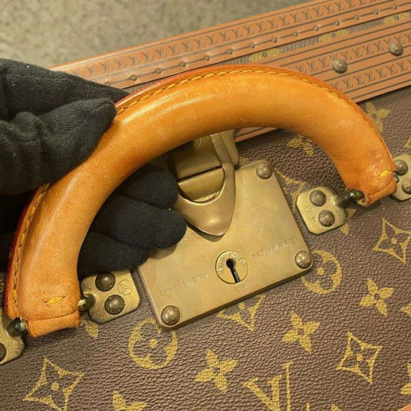 9429413 12 Louis Vuitton Alzer 75 Trunk Case Monogram